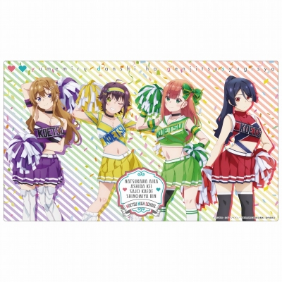 【TCG-マット】夢見る男子は現実主義者 チアリーダー デスクマット【アクロス】