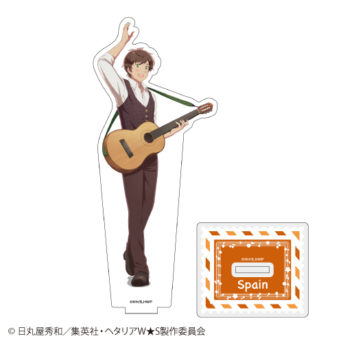 グッズ スタンドポップ アニメ ヘタリア World Stars アクリルスタンド スペイン カラオケの鉄人 コラボ アニメイト