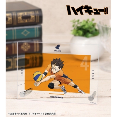 【グッズ-置きもの】『劇場版ハイキュー!! ゴミ捨て場の決戦』 西谷 夕 A6アクリルパネル【再販】