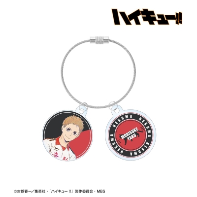 【グッズ-キーホルダー】ハイキュー!! 夜久衛輔 Ani-Art 第6弾 2連ワイヤーアクリルキーホルダー【再販】
