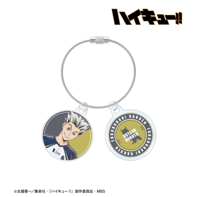 【グッズ-キーホルダー】ハイキュー!! 木兎光太郎 Ani-Art 第6弾 2連ワイヤーアクリルキーホルダー【再販】