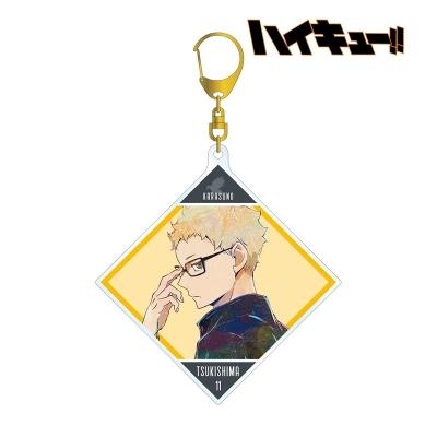 【グッズ-キーホルダー】ハイキュー!! 月島蛍 Ani-Art 第5弾 BIGアクリルキーホルダー【再販】