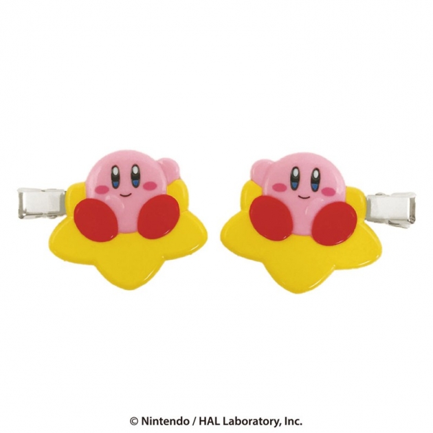 【グッズ-ヘアバンド】星のカービィ ヘアピタクリップ ⑤カービィ(ワープスター)【再販】
