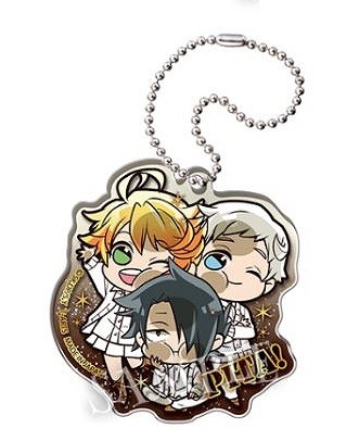 グッズ キーホルダー ぴた でふぉめ 約束のネバーランド アクリルキーホルダーvol 2 再販 アニメイト
