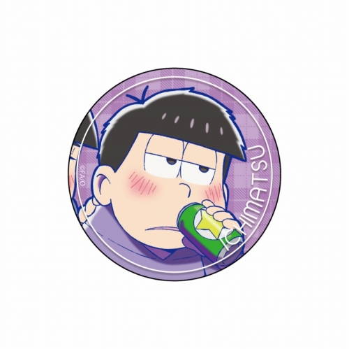 グッズ-バッチ】おそ松さん [描き下ろし]カラ松＆一松（秋） 缶バッジ 