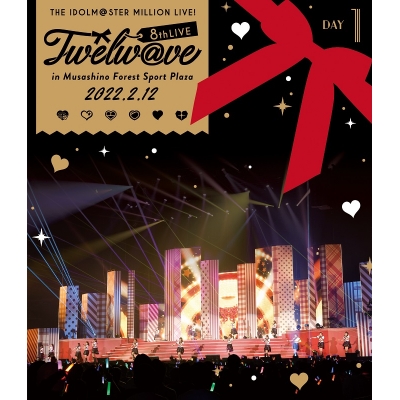 【Blu-ray】THE IDOLM@STER MILLION LIVE! 8thLIVE Twelw@ve LIVE Blu-ray 通常版 DAY1