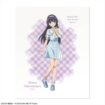 【グッズ-置きもの】「青春ブタ野郎」シリーズ キャンバスアート デザイン06(牧之原翔子/サマーチェックver.)【描き下ろし】【再販】