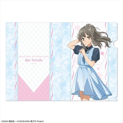 【グッズ-クリアファイル】「青春ブタ野郎」シリーズ クリアファイル デザイン03(双葉理央/サマーチェックver.)【描き下ろし】【再販】