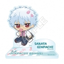 【グッズ-スタンドポップ】3年Z組銀八先生 ぬいぴ~すふれんず アクリルスタンドJr. 坂田銀八【再販】の画像
