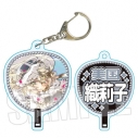 【グッズ-キーホルダー】魔法少女まどか☆マギカ Magia Exedra うちわキーホルダー 美国 織莉子【再販】の画像