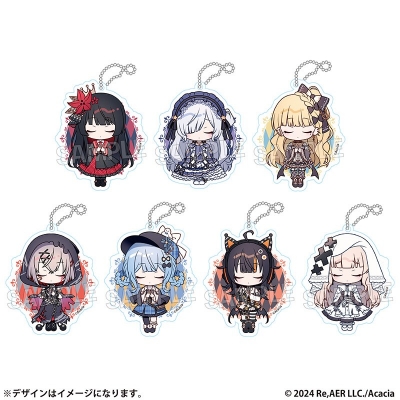 【グッズ-キーホルダー】魔法少女ノ魔女裁判 トレーディングちびキャラアクリルキーホルダー ver.B【再販】