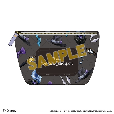 【グッズ-ポーチ】ディズニー ツイステッドワンダーランド seepo オクタヴィネル