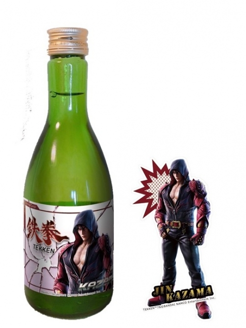 グッズ お酒 鉄拳７ キャラクターデザインアクリル札付き 純米吟醸酒 風間仁 アニメイト