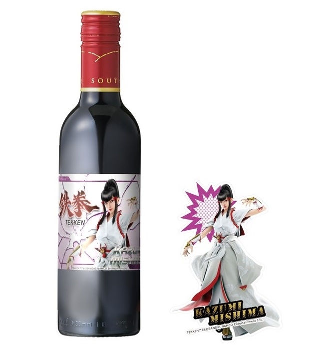 グッズ お酒 鉄拳7 キャラクターデザインアクリル札付き 赤ワイン 風間一美 アニメイト グッズ お酒 鉄拳7 キャラクターデザインアクリル札付き 赤ワイン 風間一美 アニメイト