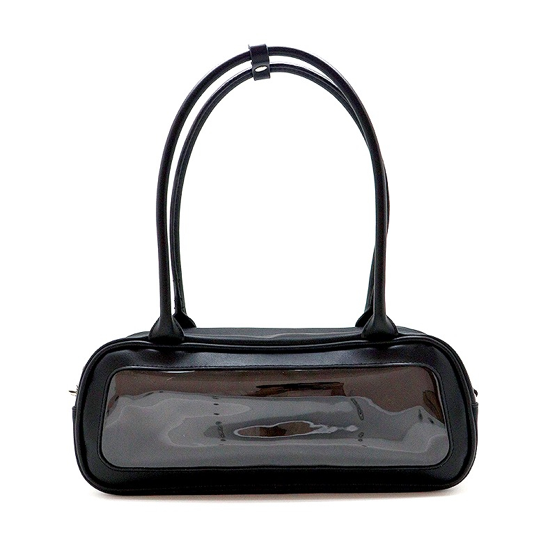 【グッズ-バッグ】ノンキャラ nui.ボストンぬいバッグ ブラック