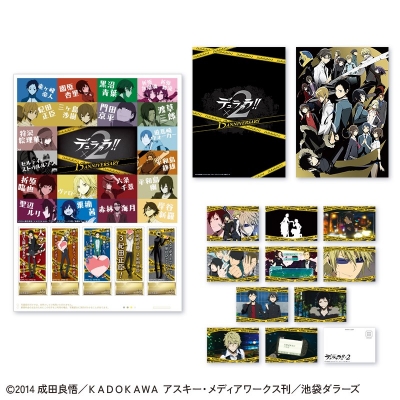 【グッズ-セットもの】TVアニメ「デュラララ!!×2」 15周年記念オリジナルフレーム切手セット(ポストカードセット)