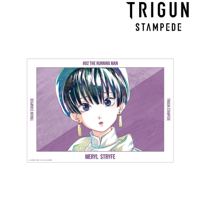 【グッズ-ポスター】TVアニメ「TRIGUN STAMPEDE」 メリル・ストライフ Ani-Art A3マット加工ポスター【再販】
