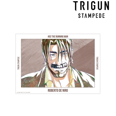 【グッズ-ポスター】TVアニメ「TRIGUN STAMPEDE」 ロベルト・デニーロ Ani-Art A3マット加工ポスター【再販】