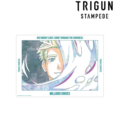 【グッズ-ポスター】TVアニメ「TRIGUN STAMPEDE」 ミリオンズ・ナイヴズ Ani-Art A3マット加工ポスター【再販】