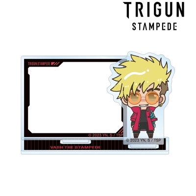 【グッズ-メモスタンド】TVアニメ「TRIGUN STAMPEDE」 ヴァッシュ・ザ・スタンピード ちょこんと! アクリルメモスタンド【再販】