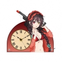 【グッズ-時計】アニメ「デート・ア・ライブV」 描き下ろし 時崎狂三 デート・ア・バカンスver. アクリルスタンド時計【再販】の画像