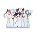 【グッズ-スタンドポップ】デート・ア・ライブIV 描き下ろし 集合 水着バニーver. BIGアクリルスタンド【再販】の画像