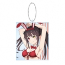 【グッズ-キーホルダー】デート・ア・ライブIV 描き下ろし 時崎狂三 水着バニーver. BIGアクリルキーホルダー【再販】の画像