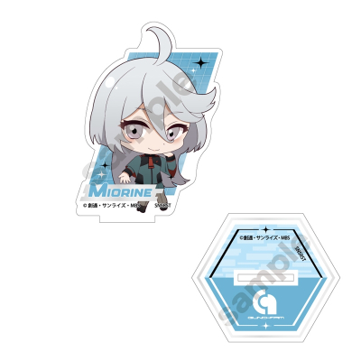 【グッズ-クリップ】機動戦士ガンダム 水星の魔女 ちびっつ! アクリルクリップスタンド ミオリネ・レンブラン【再販】