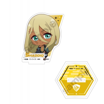 【グッズ-クリップ】機動戦士ガンダム 水星の魔女 ちびっつ! アクリルクリップスタンド シャディク・ゼネリ【再販】