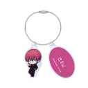 【グッズ-キーホルダー】HUNTER×HUNTER ヒソカ ちびキャラ スーツver. 2連ワイヤーアクリルキーホルダー【再販】の画像