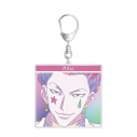 【グッズ-キーホルダー】HUNTER×HUNTER ヒソカ Ani-Art clear label 第3弾 BIGアクリルキーホルダー【再販】の画像