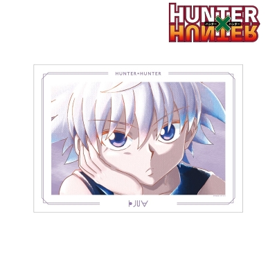 【グッズ-ポスター】HUNTER×HUNTER キルア Ani-Art aqua label 第2弾 A3マット加工ポスター【再販】