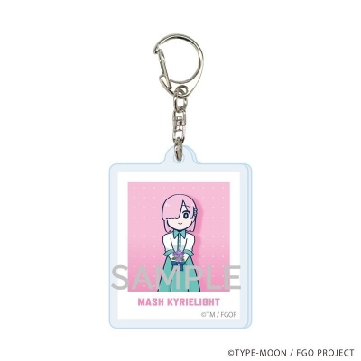 【グッズ-キーホルダー】アニメ「Fate/Grand Order 藤丸立香はわからない」BOUQUETver. アクリルキーホルダー(マシュ=キリエライト)【再販】