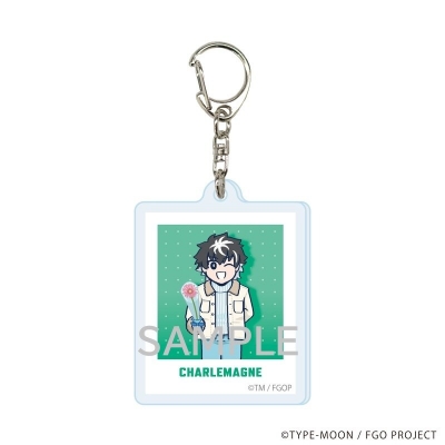 【グッズ-キーホルダー】アニメ「Fate/Grand Order 藤丸立香はわからない」BOUQUETver. アクリルキーホルダー(シャルルマーニュ)【再販】