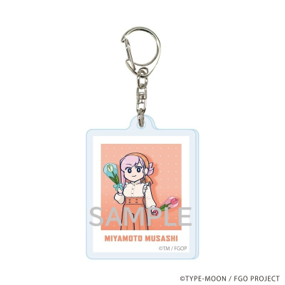 【グッズ-キーホルダー】アニメ「Fate/Grand Order 藤丸立香はわからない」BOUQUETver. アクリルキーホルダー(宮本武蔵)【再販】