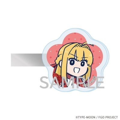 【グッズ-クリップ】アニメ「Fate/Grand Order 藤丸立香はわからない」BOUQUETver. 前髪クリップ(ネロ=クラウディウス)【再販】