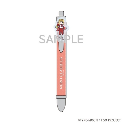 【グッズ-ボールペン】アニメ「Fate/Grand Order 藤丸立香はわからない」BOUQUETver. アクリルつきボールペン(ネロ=クラウディウス)【再販】