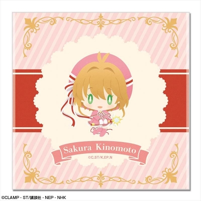 【グッズ-タオル】カードキャプターさくら クリアカード編 おっきめハンドタオル デザイン01(木之本 桜)【再販】