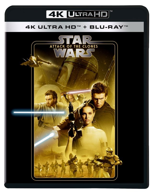 【Blu-ray】映画 スター・ウォーズ エピソード2／クローンの攻撃 4K UHD  ＋ ブルーレイ セット