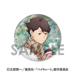 グッズ-バッチ】ハイキュー!! トレーディングホログラム缶バッジ 