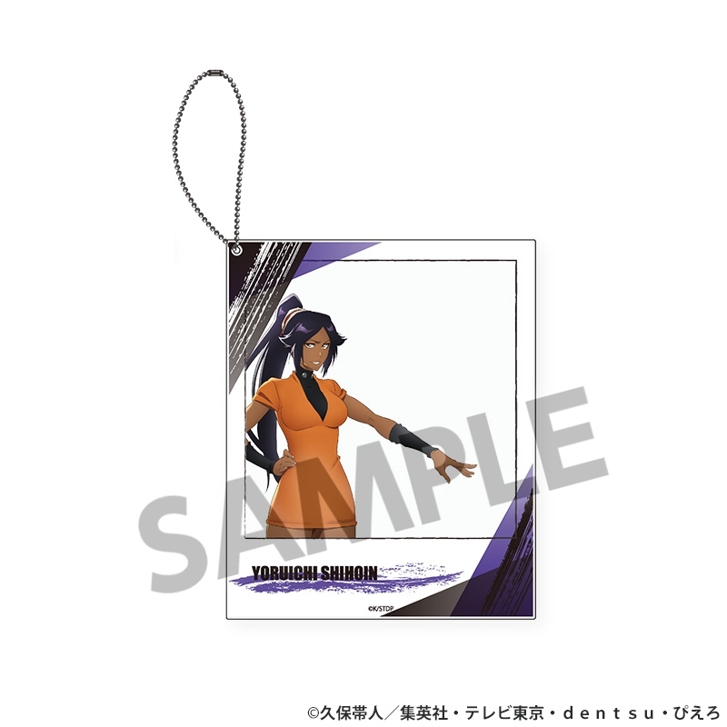 【グッズ-キーホルダー】TVアニメ『BLEACH 千年血戦篇』 ポラロイド風アクリルキーホルダー 四楓院 夜一【再販】