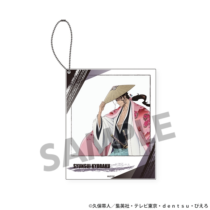 【グッズ-キーホルダー】TVアニメ『BLEACH 千年血戦篇』 ポラロイド風アクリルキーホルダー 京楽 春水【再販】
