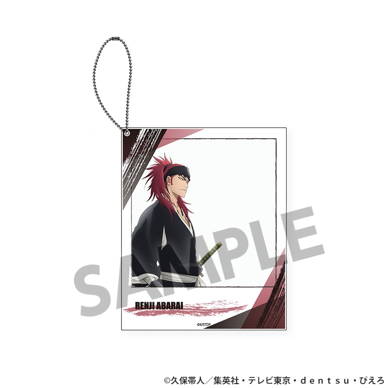 【グッズ-キーホルダー】TVアニメ『BLEACH 千年血戦篇』 ポラロイド風アクリルキーホルダー 阿散井 恋次【再販】