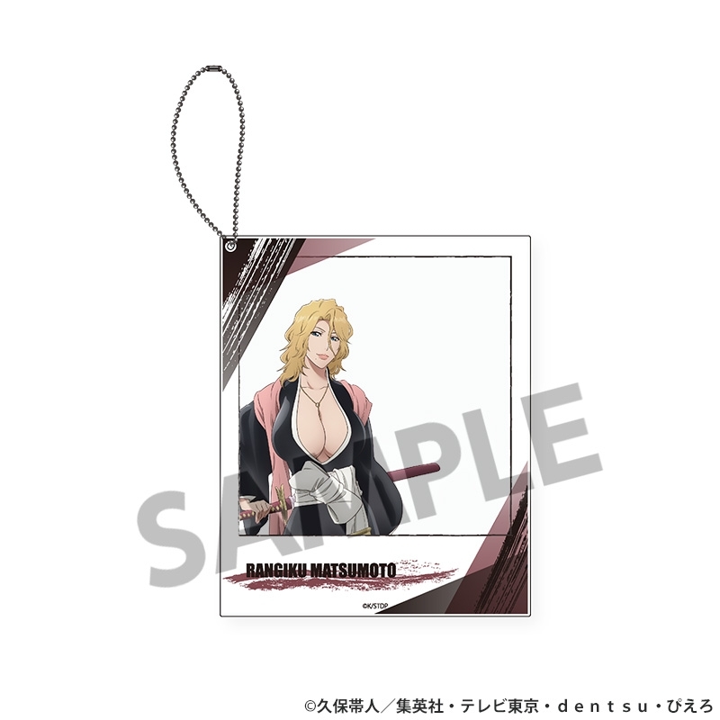 【グッズ-キーホルダー】TVアニメ『BLEACH 千年血戦篇』 ポラロイド風アクリルキーホルダー 松本 乱菊【再販】