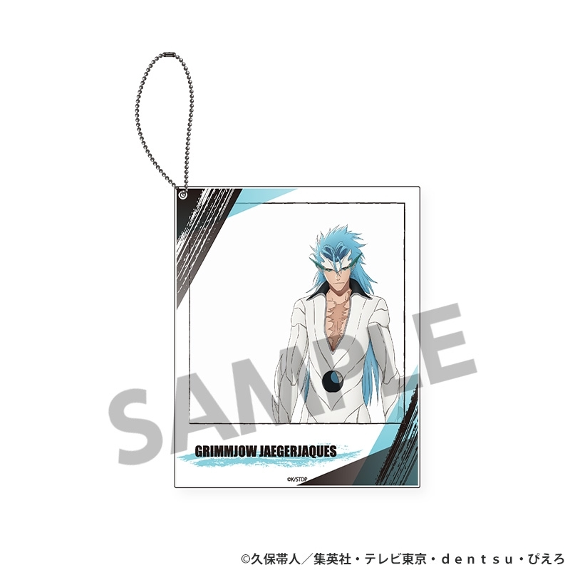 【グッズ-キーホルダー】TVアニメ『BLEACH 千年血戦篇』 ポラロイド風アクリルキーホルダー グリムジョー・ジャガージャック【再販】