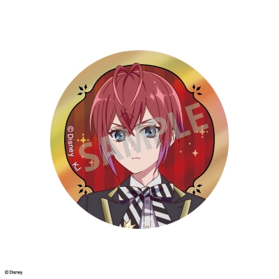 ツイステ アニメ メタリック缶バッジ