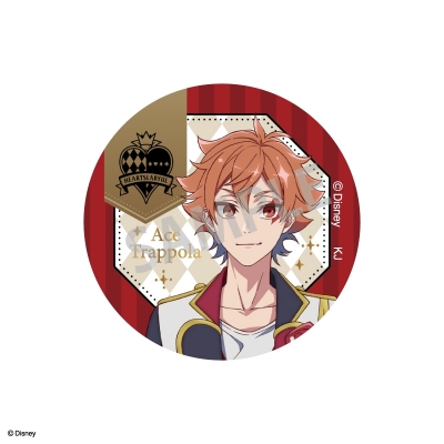 ツイステ アニメ 箔押し缶バッジ