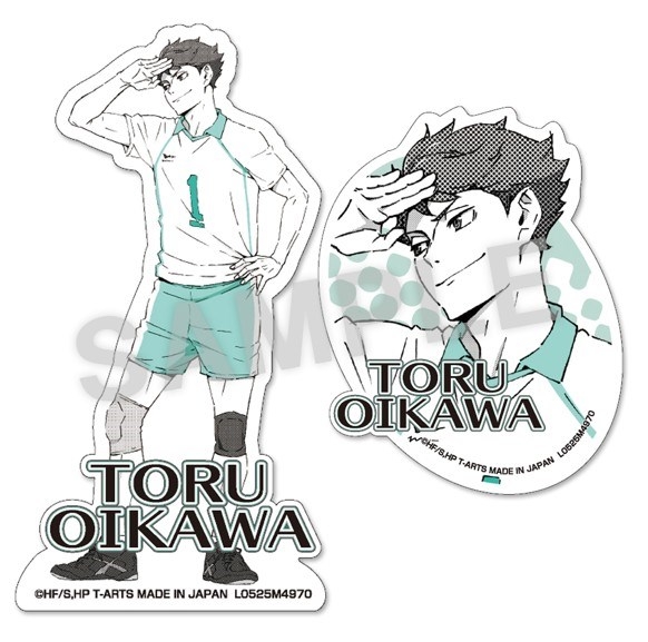【グッズ-ステッカー】ハイキュー!! ポートレートステッカーセット 及川 徹