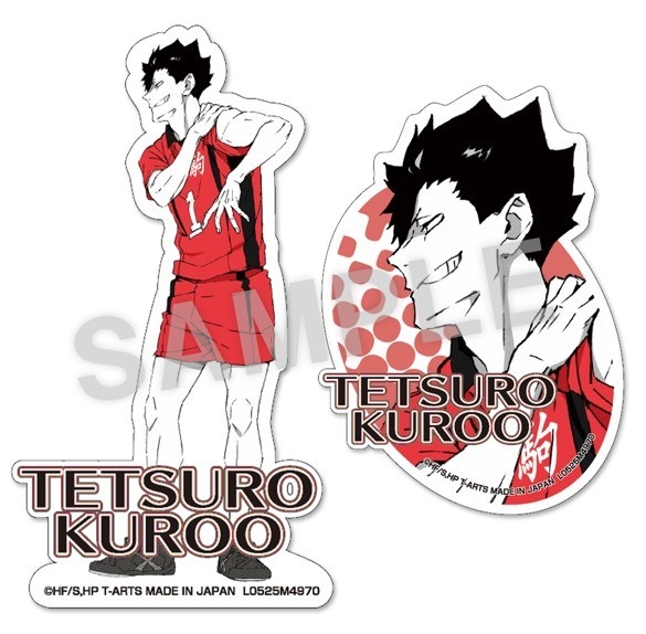 【グッズ-ステッカー】ハイキュー!! ポートレートステッカーセット 黒尾鉄朗