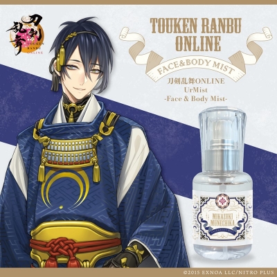 【グッズ-化粧雑貨】刀剣乱舞ONLINE UrMist(ユアミスト) フェイス&ボディミスト 三日月宗近